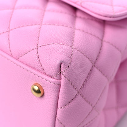 Chanel Caviar Quilted Small Coco Chain Handle Flap Lilas 10 of 10
