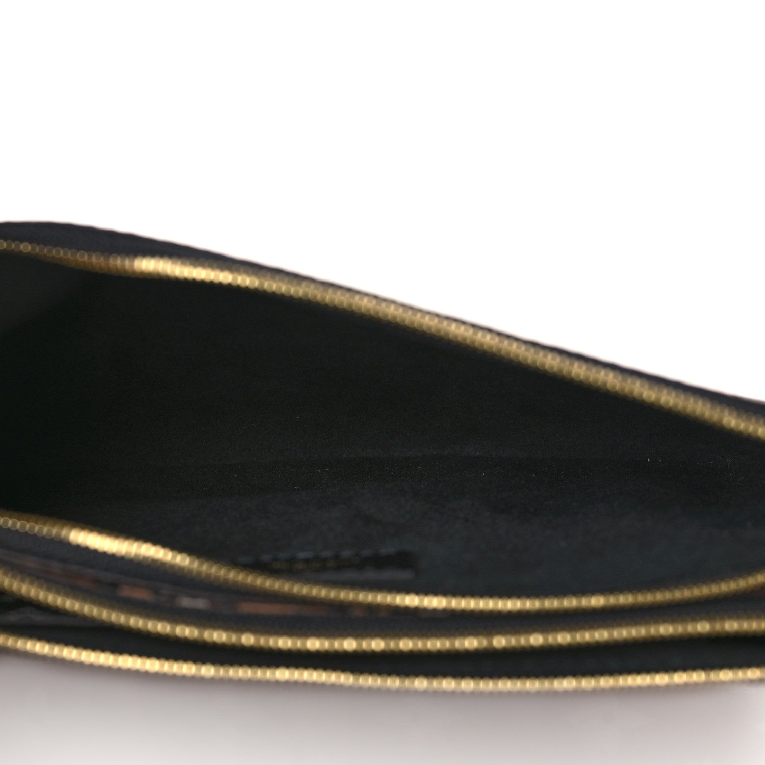 Louis Vuitton Monogram Giant Jungle Pochette Double Zip Black 6 of 11