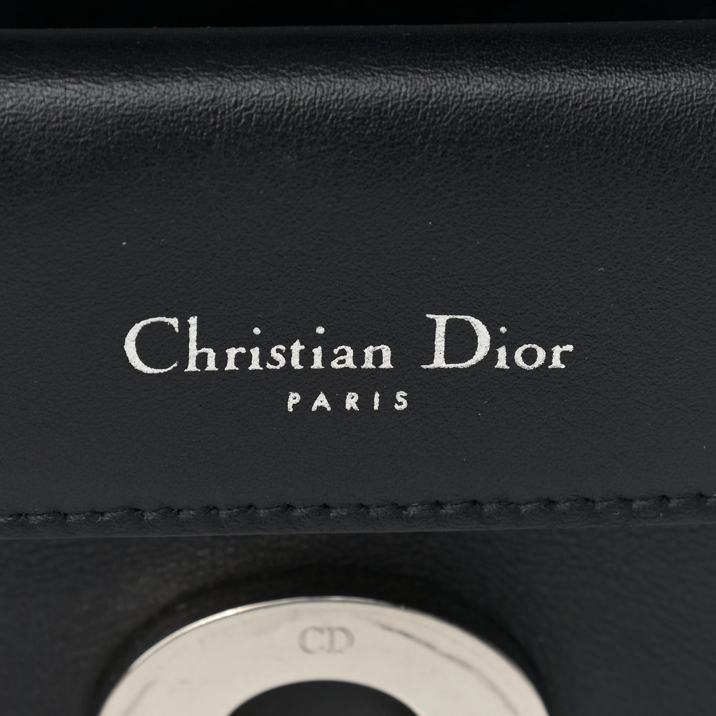 Smooth Calfskin Mini Be Dior Flap Black Blue Red