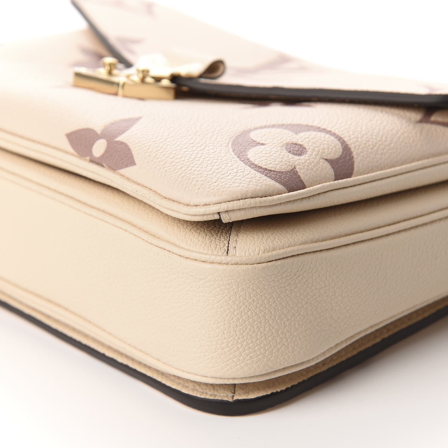 Louis Vuitton Empreinte Monogram Giant Pochette Metis Creme Bois De Rose 7 of 9