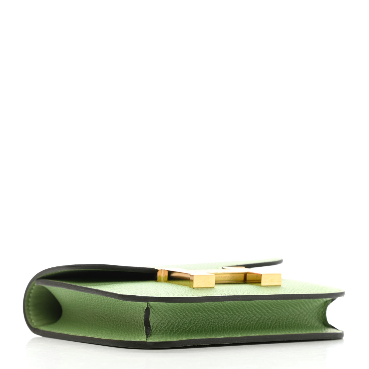 Hermes Epsom Constance Slim Wallet Vert Criquet 4 of 8