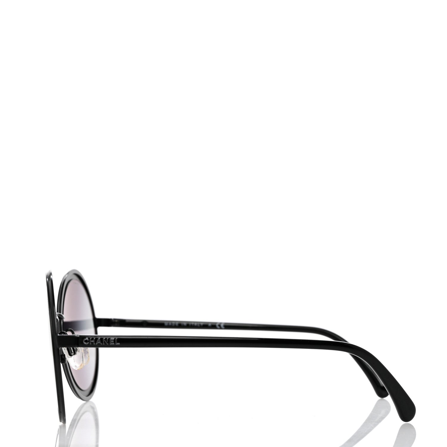 Chanel Round Sunglasses 4226 Black 3 of 8