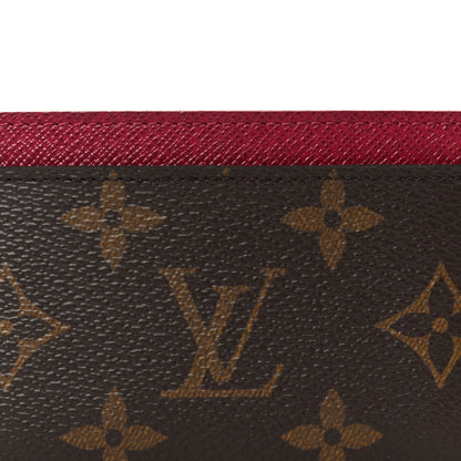 Louis Vuitton Monogram Card Holder Fuchsia 7 of 7