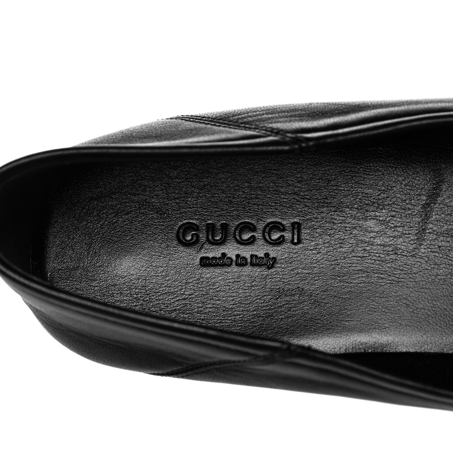 Lambskin Womens Brixton Horsebit Loafers 40 Black