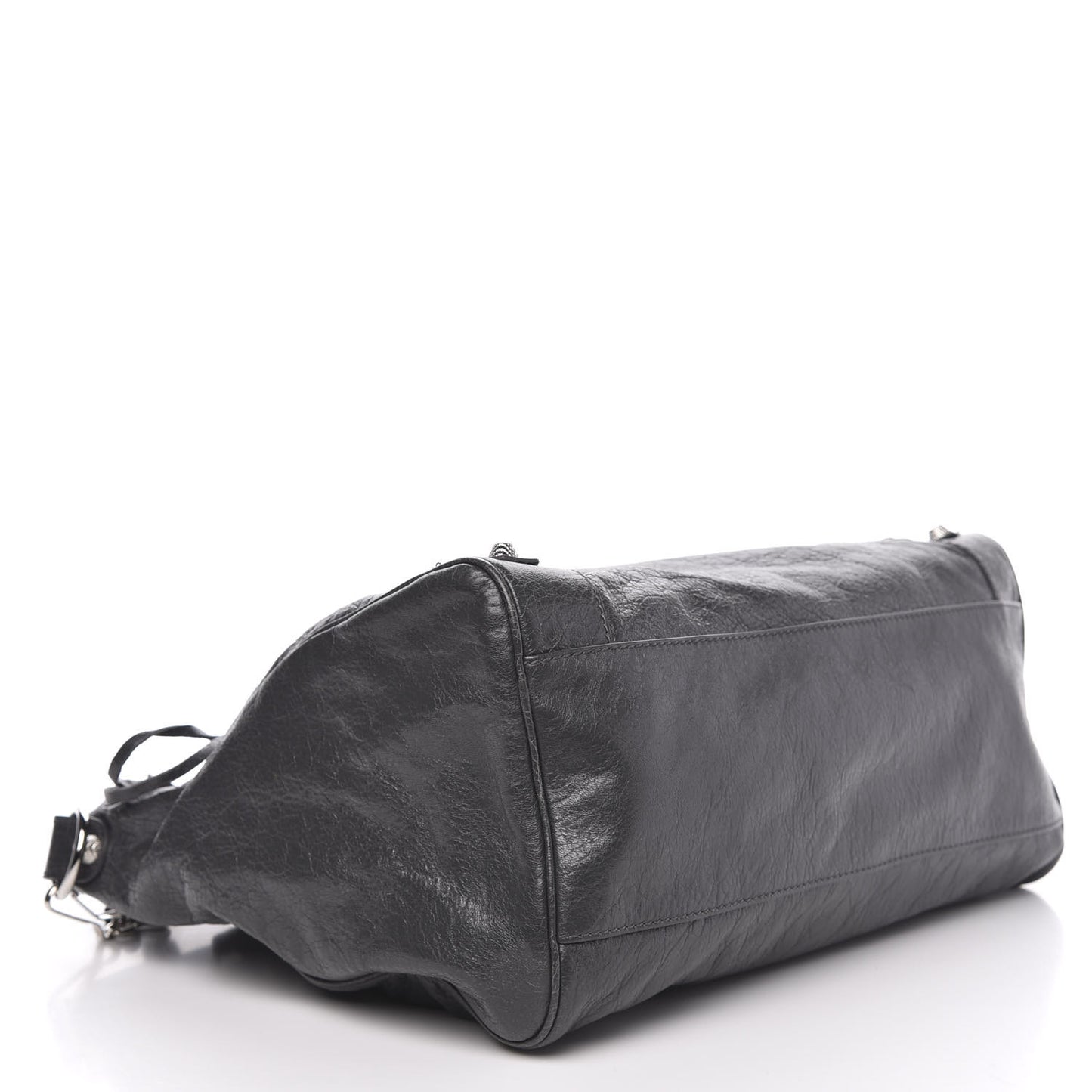 Agneau Giant 12 Silver Hardware Velo Gris Fossile Anthracite