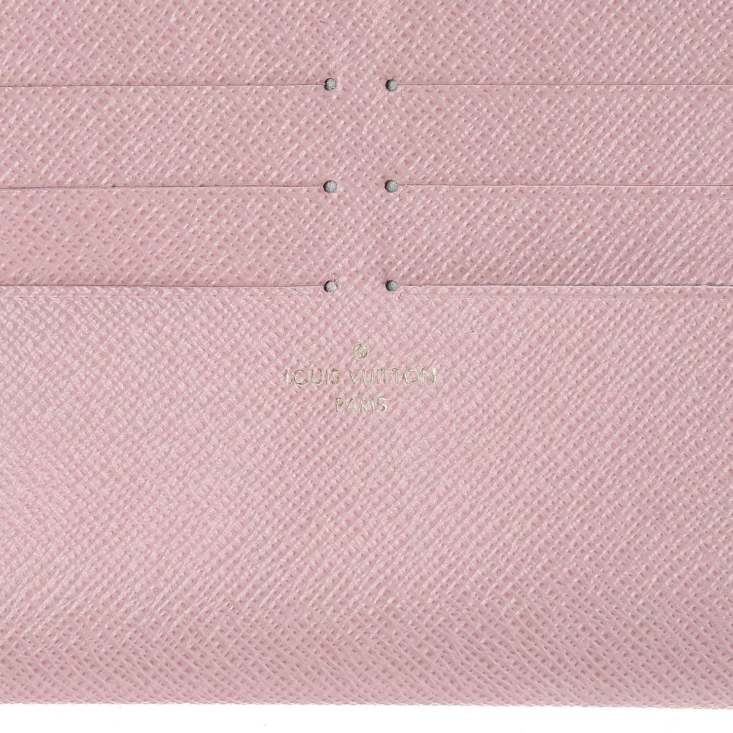 Calfskin Felicie Card Holder Insert Rose Ballerine