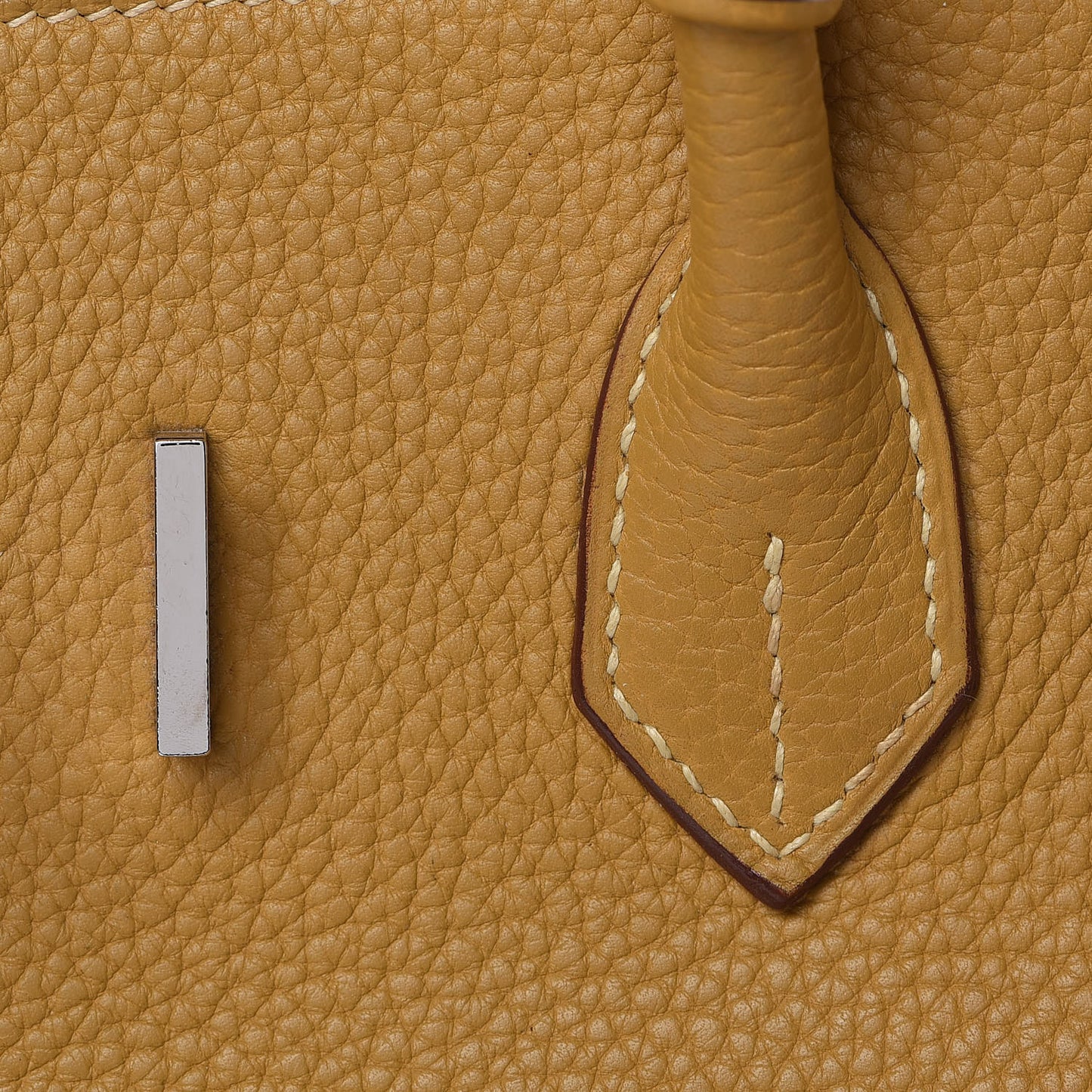 Taurillon Clemence Birkin 35 Curry
