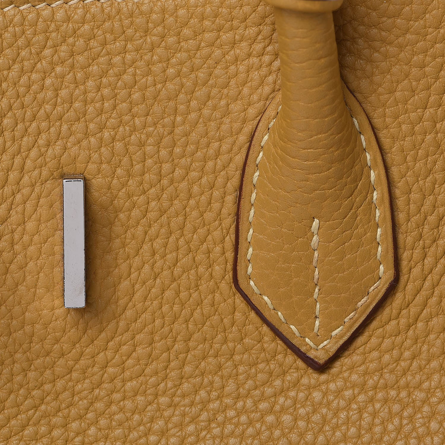 Hermes Taurillon Clemence Birkin 35 Curry 24 of 43