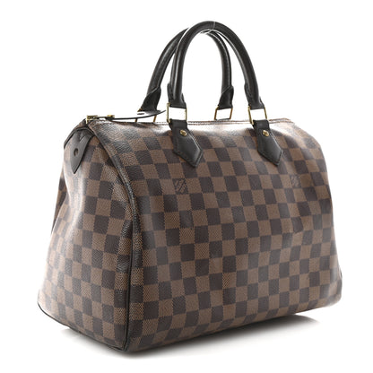 Louis Vuitton Damier Ebene Speedy 30 3 of 10