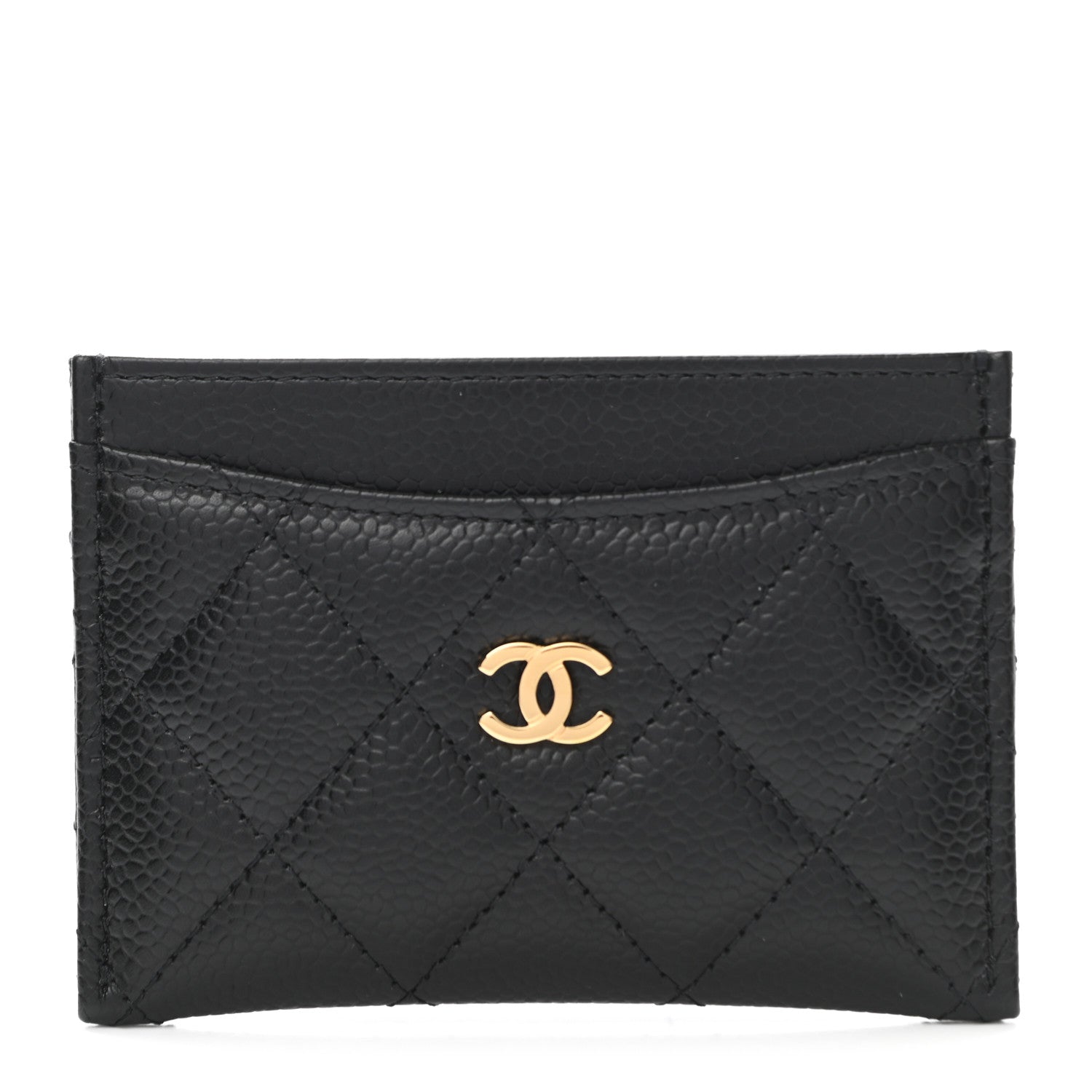 Chanel Caviar Quilted Card Holder Black 1 of 9