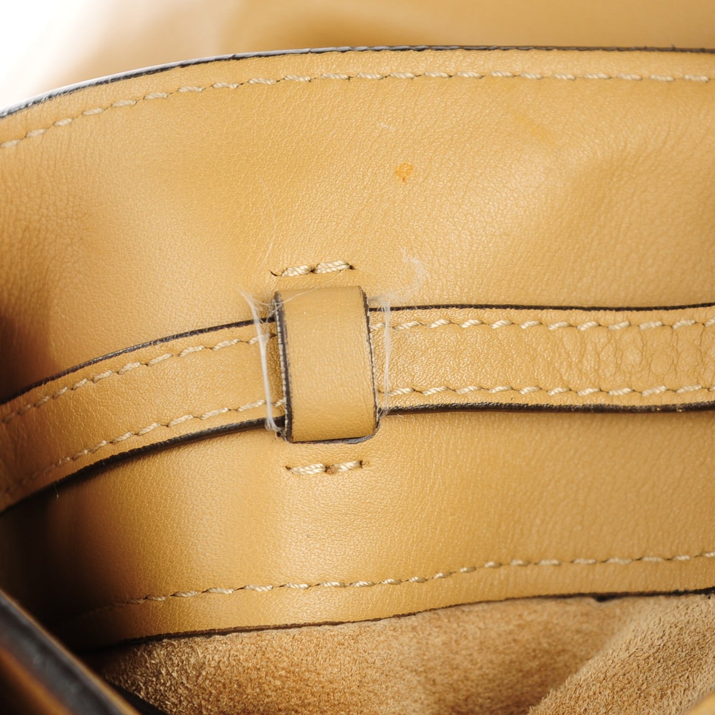 Calfskin Seau Drawstring Tote Nude