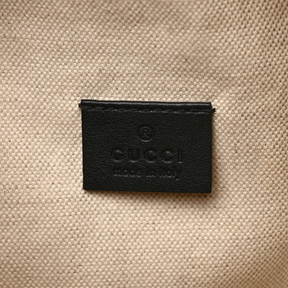 Gucci Calfskin GG Tennis Embossed Pocket Belt Bag Black 6 of 8