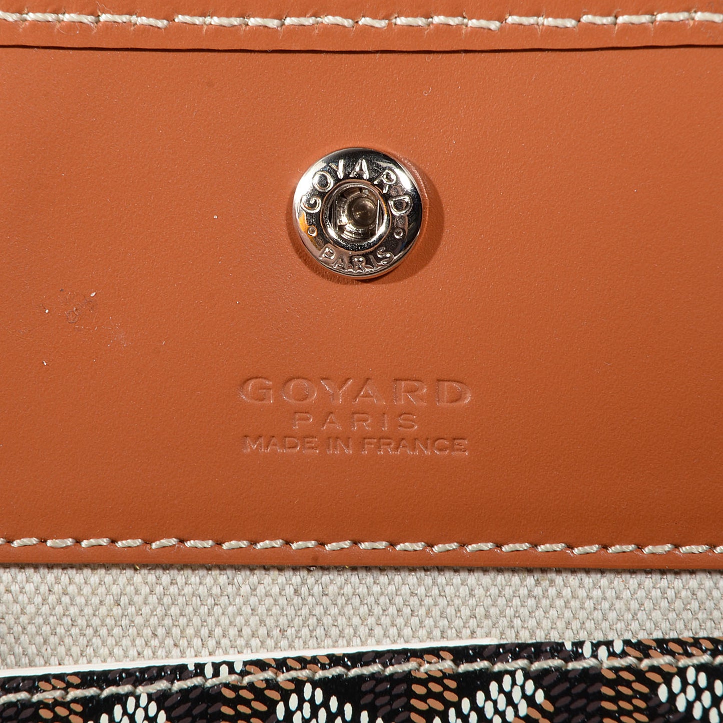 Goyardine Saint Louis GM Black Gold