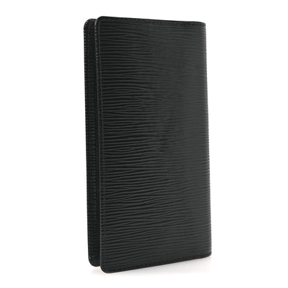 Louis Vuitton Epi Pocket Agenda Cover Black 3 of 9
