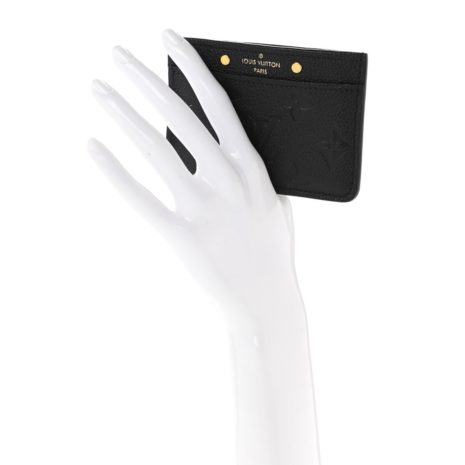 Louis Vuitton Empreinte Card Holder Black 3 of 17