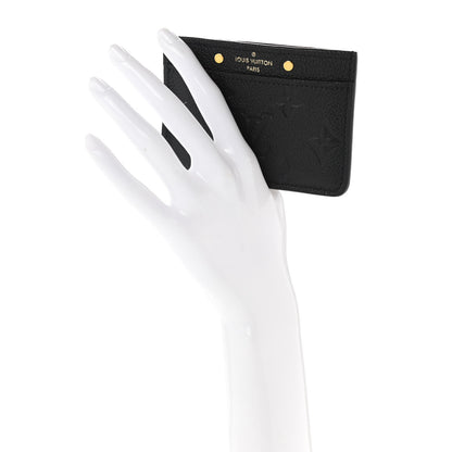 Louis Vuitton Empreinte Card Holder Black 3 of 17