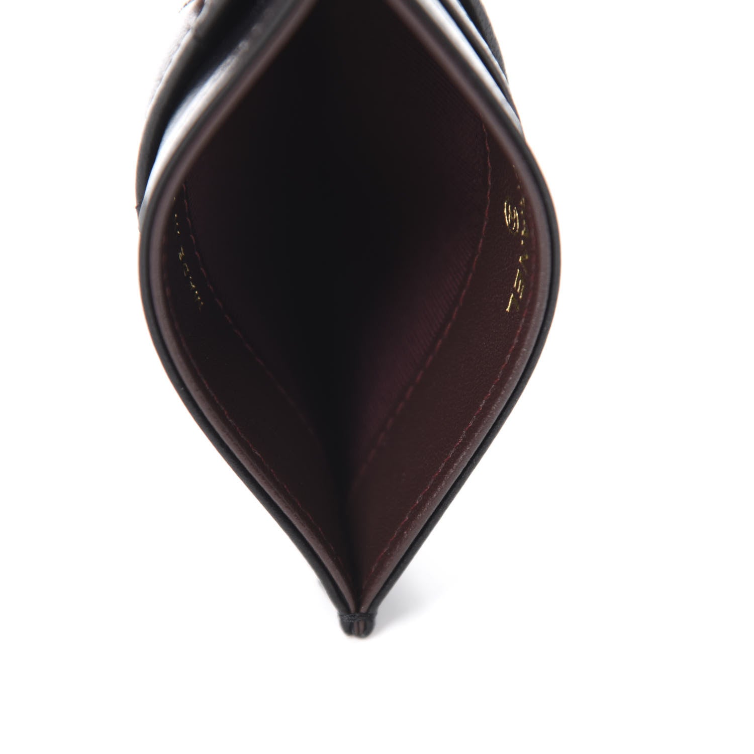 Chanel Lambskin Quilted Card Holder Black 5 of 8