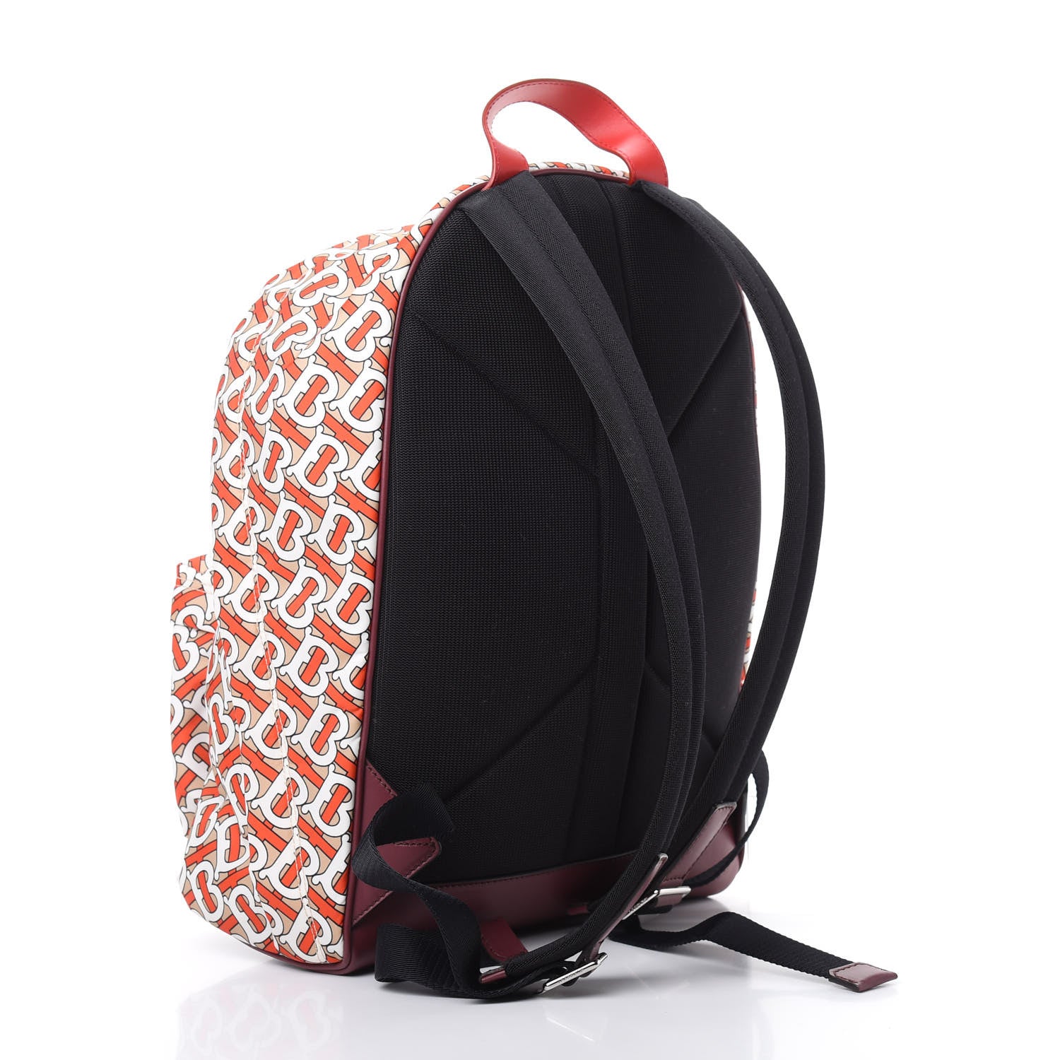 Burberry Nylon Monogram Backpack Vermillion 2 of 9