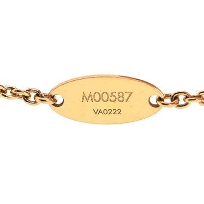 Louis Vuitton Metal Crystal LV Iconic Bracelet Gold 5 of 6