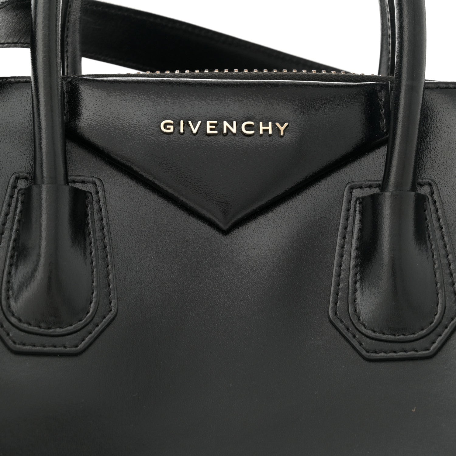 Givenchy Shiny Lord Calfskin Small Antigona Black 8 of 12