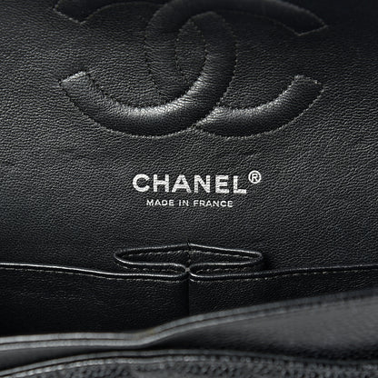 Chanel Caviar Quilted Medium Double Flap Black 5 of 13