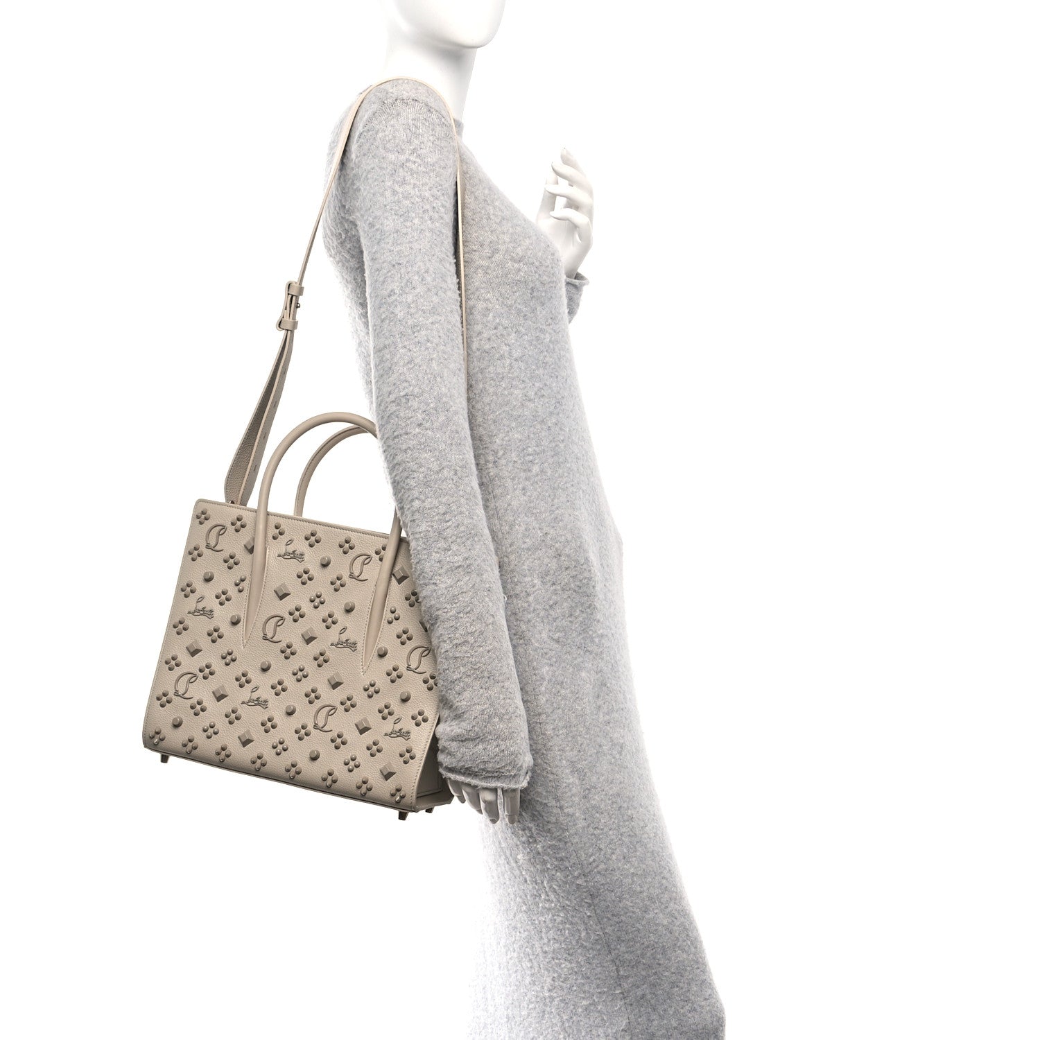 Christian Louboutin ベージュ パーティーバッグ Paloma mini ベージュ カーフレザー - Bags - Women - Christian Louboutin