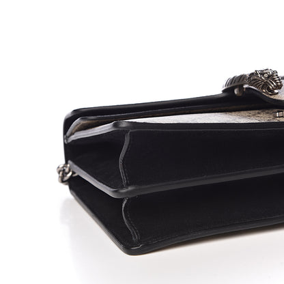 Gucci GG Supreme Monogram Small Dionysus Shoulder Bag Black 8 of 13