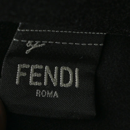 Fendi Glazed Fabric Vitello Century FF 1974 Stamp Patch Mini Peekaboo Defender Cover Mogano Panna Caramello 5 of 9