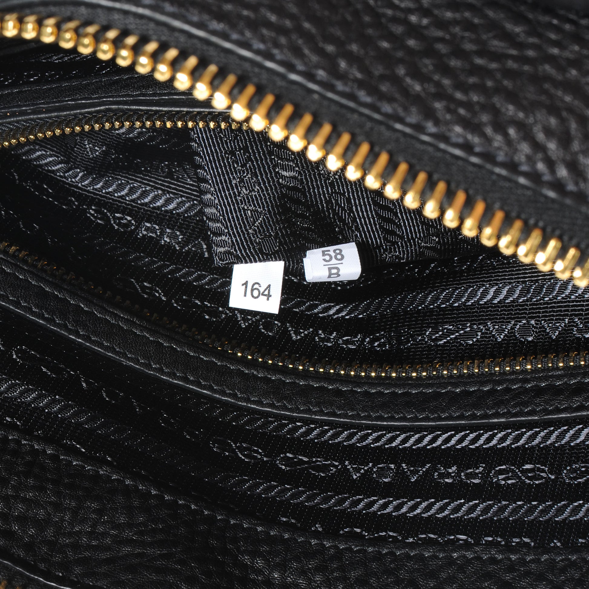 Prada Vitello Daino Shoulder Bag Nero Black 7 of 7