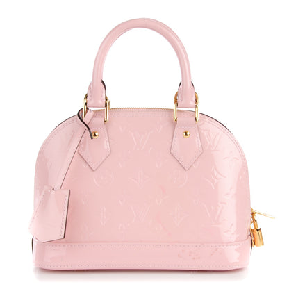 Louis Vuitton Vernis Alma BB Rose Ballerine 1 of 9