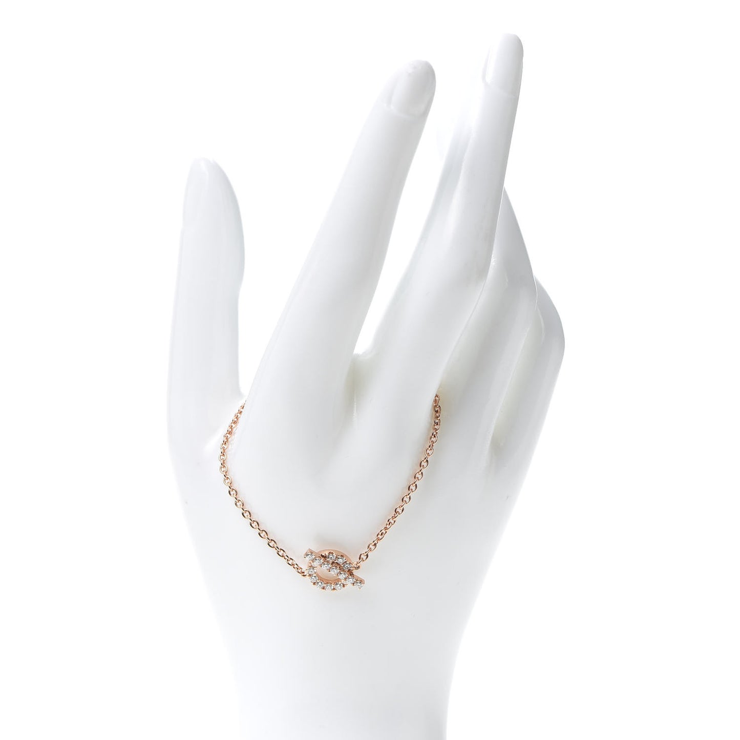 18K Rose Gold Diamond Finesse Bracelet SH