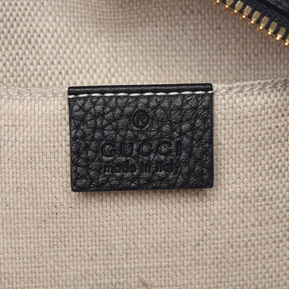 Gucci Pebbled Calfskin Small Soho Disco Bag Black 6 of 7