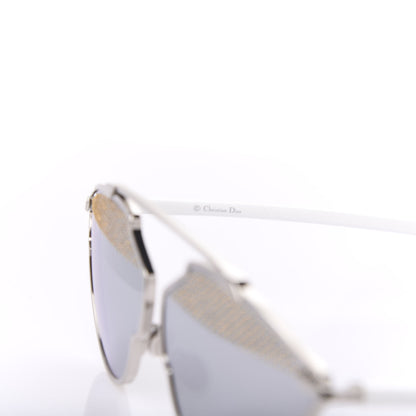 Christian Dior Studded So Real Sunglasses Silver White 8 of 10