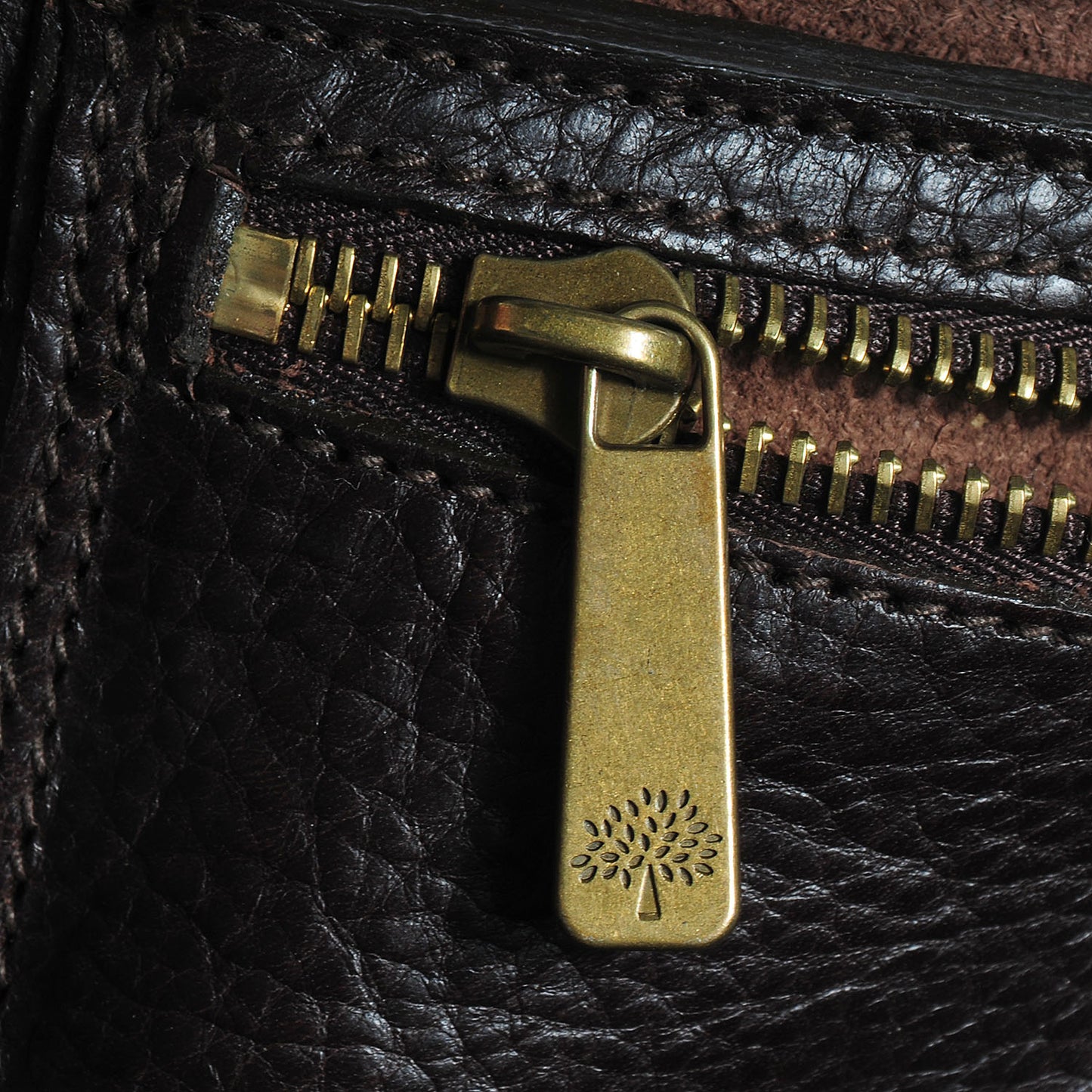 Natural Leather Piccadilly Chocolate