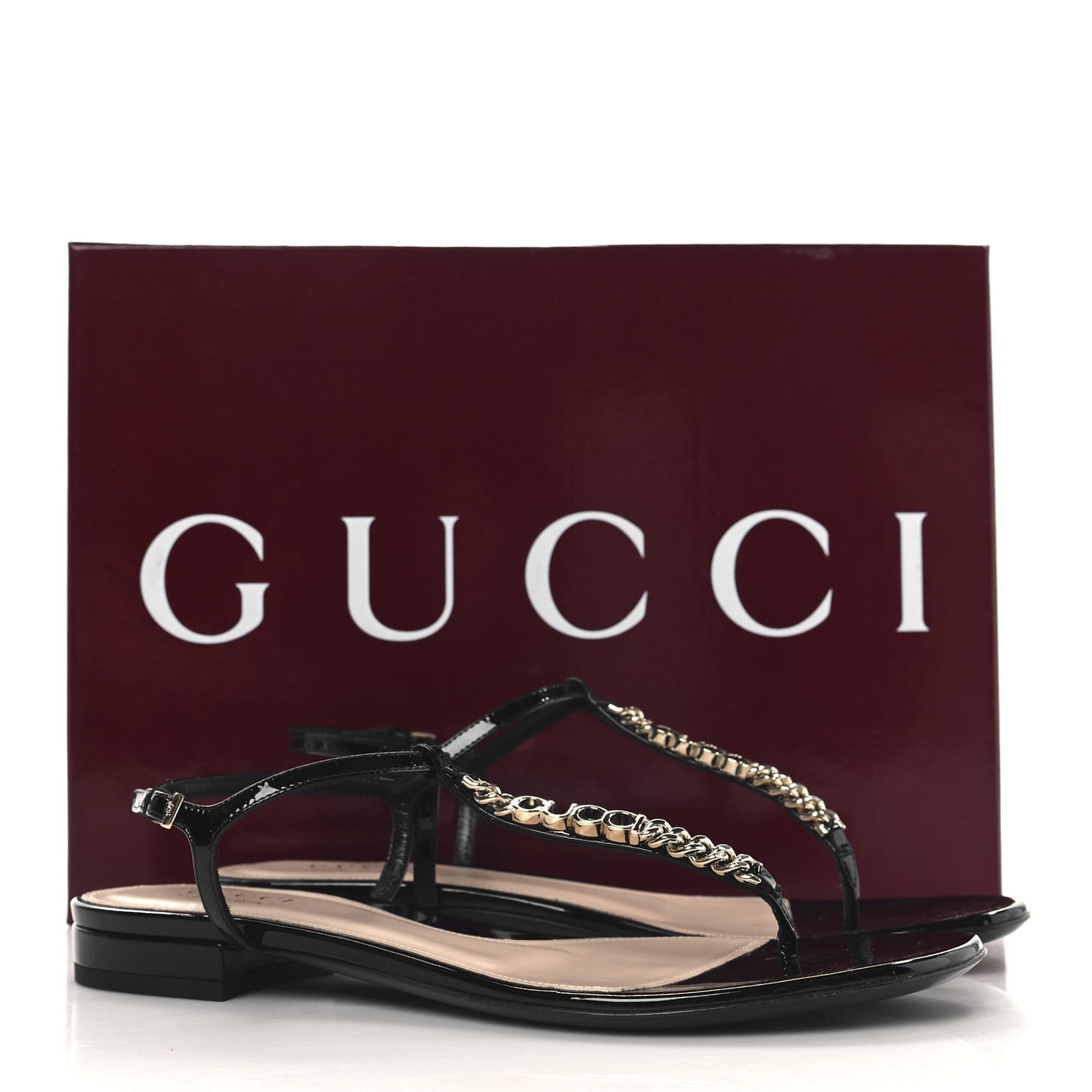 Vernice Crystal Signoria Thong Sandals 38 Black