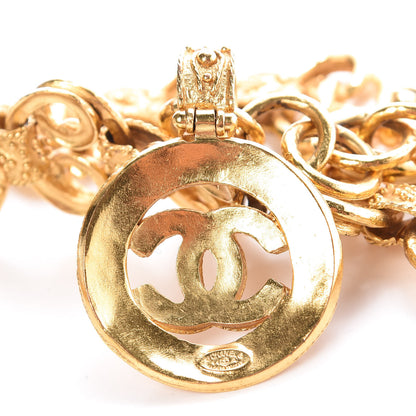 Chanel Chain CC Medallion Belt Gold 4 of 4