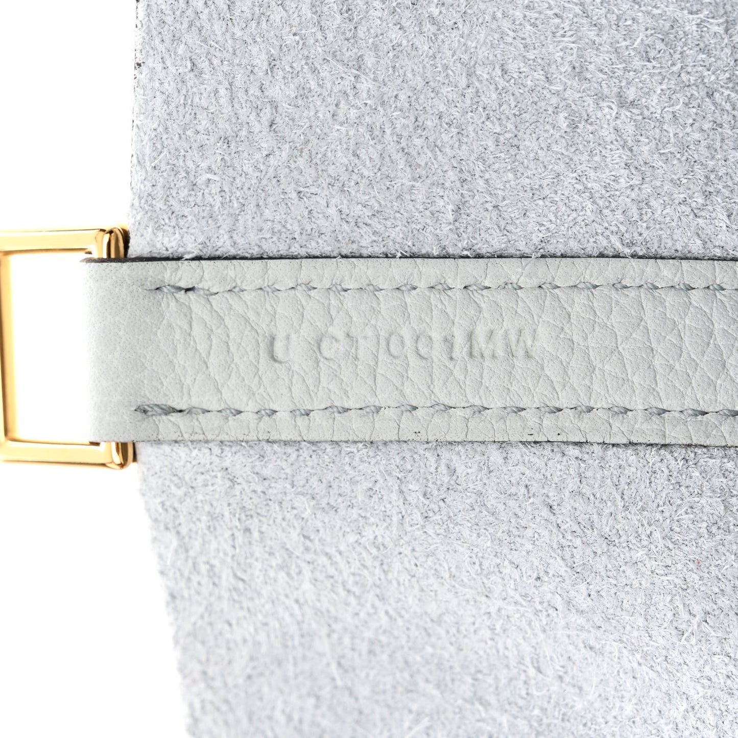 Taurillon Clemence Picotin Lock 22 MM Bleu Pale