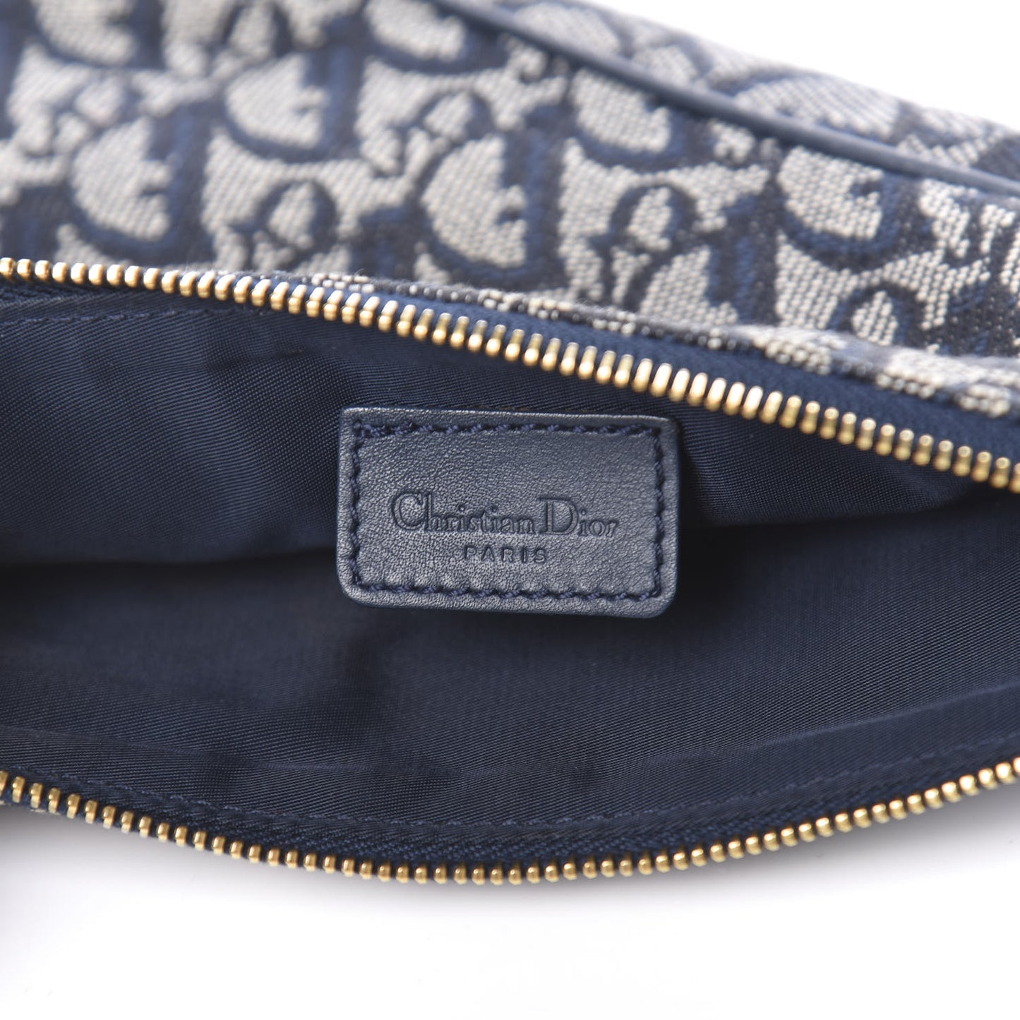 Monogram Mini Saddle Pochette Navy