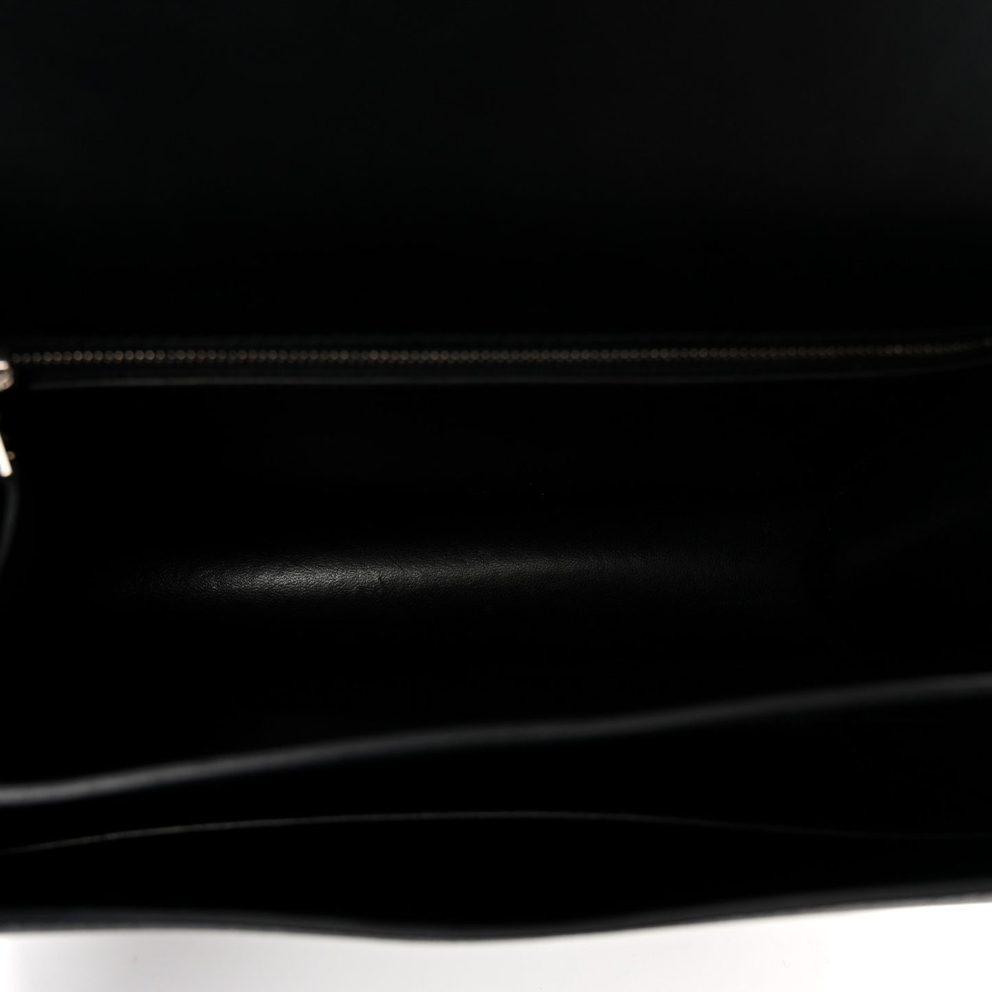 Epsom Enamel Constance 24 Black Bleu Saint Cyr