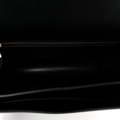 Hermes Epsom Enamel Constance 24 Black Bleu Saint Cyr 5 of 10