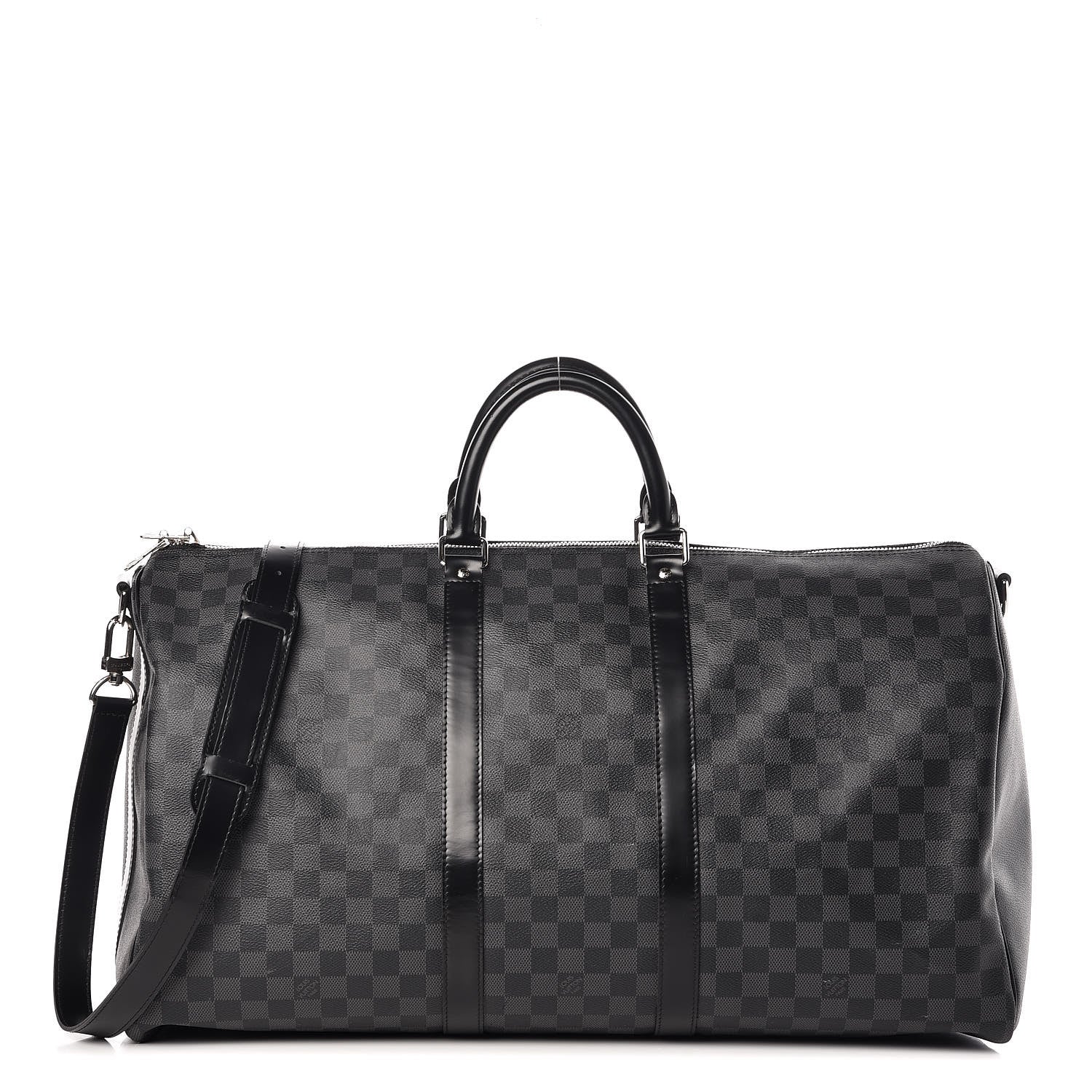 Louis Vuitton Damier Graphite Keepall Bandouliere 55 1 of 18