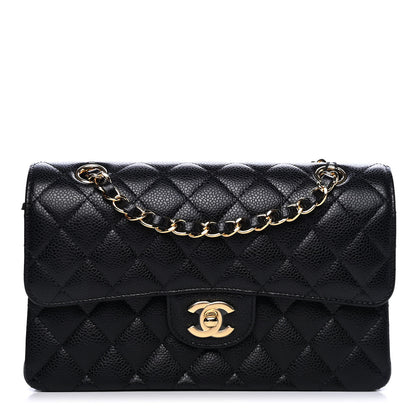 Chanel Caviar Quilted Small Double Flap Black 1 of 4