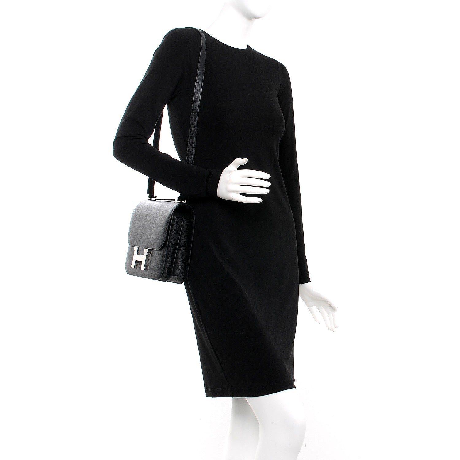 Hermes Epsom Constance 24 Black 2 of 25