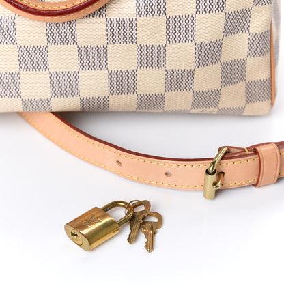 Louis Vuitton Damier Azur Speedy Bandouliere 25 12 of 12