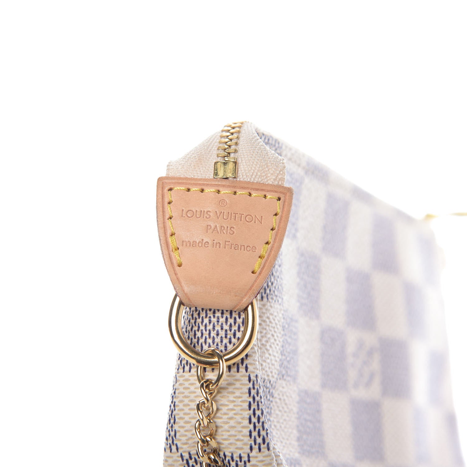 Louis Vuitton Damier Azur Mini Pochette Accessories 8 of 9