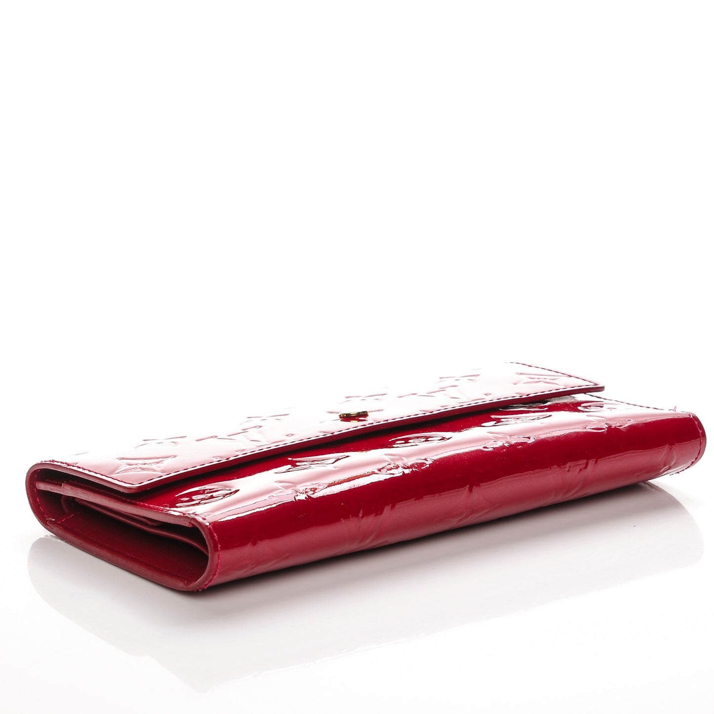 Vernis Porte Tresor International Wallet Pomme D'Amour
