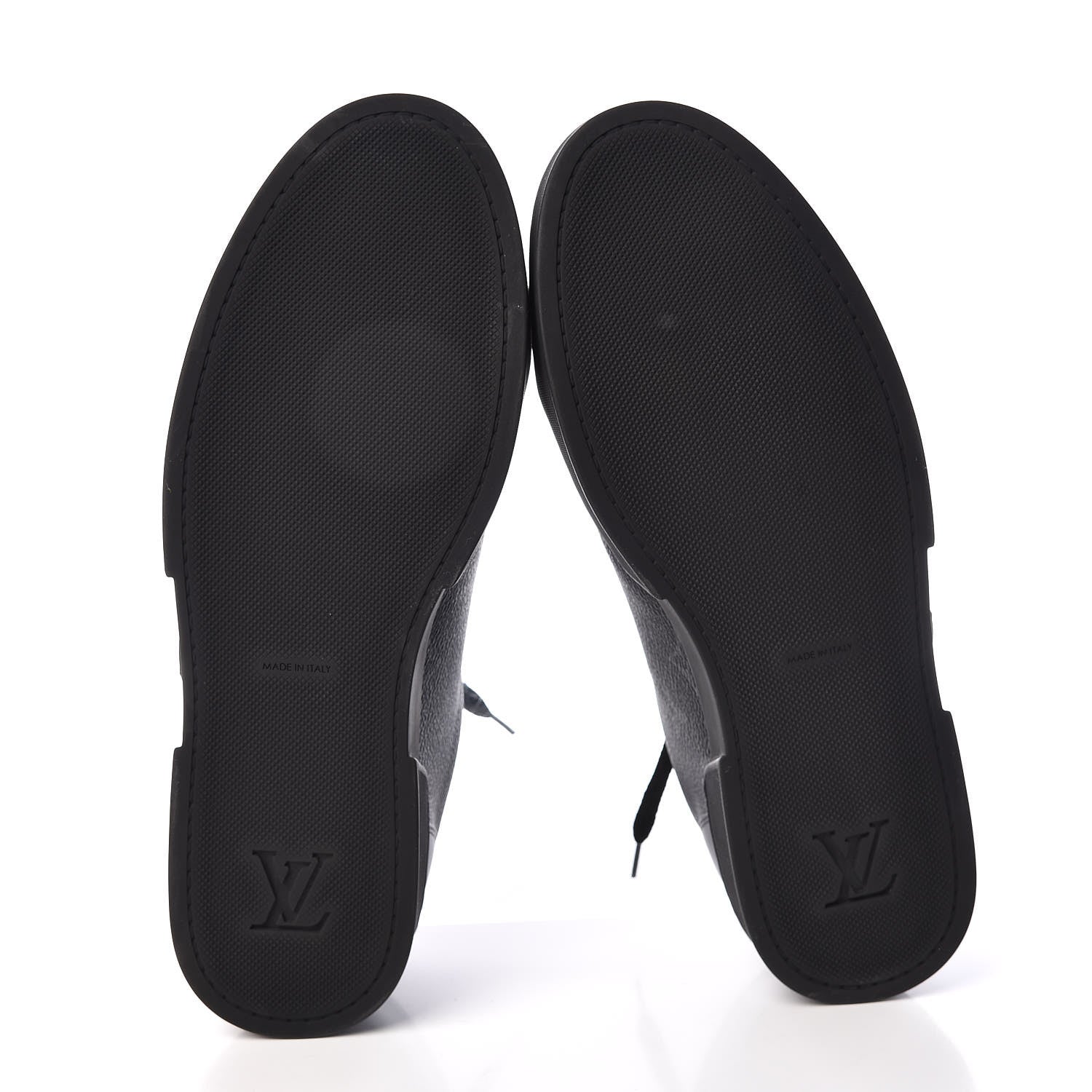 Louis Vuitton Calfskin Monogram Eclipse Match Up Sneakers 6 5 of 9