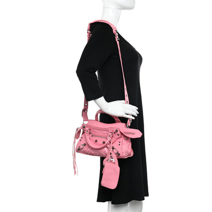 Balenciaga Agneau Arena Neo Cagole Handbag XS Sweet Pink 2 of 23
