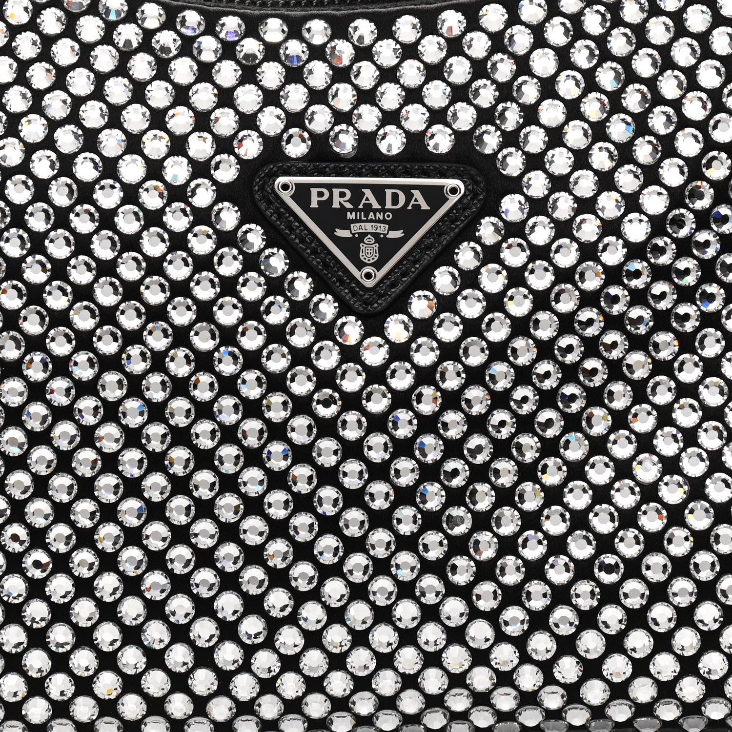 Prada Satin Crystal Mini Re-Edition 2000 Bag Cristal 8 of 11