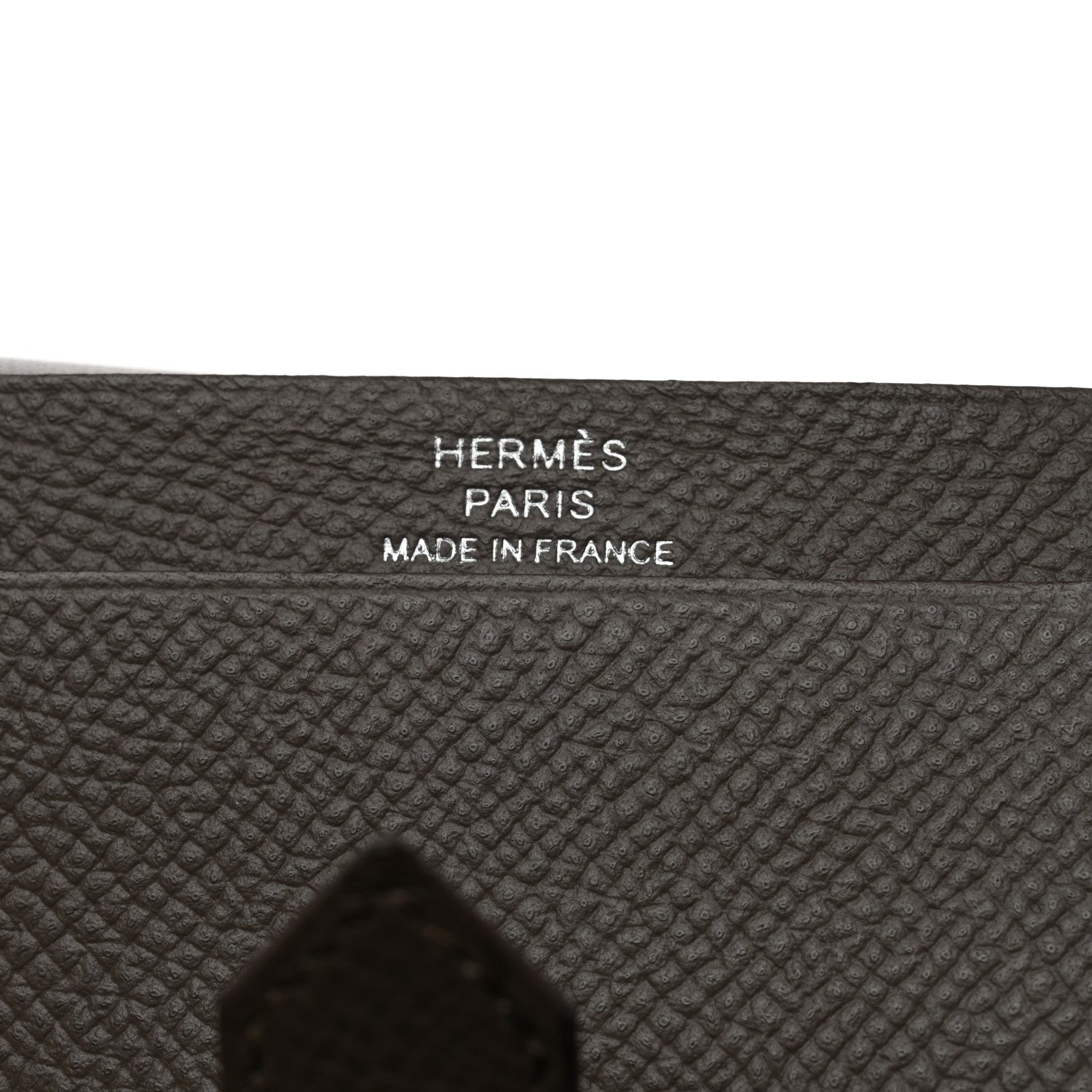 Hermes Epsom Bearn Card Holder Wallet Etain 6 of 12